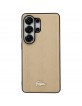 Lacoste Samsung S26 Ultra Hülle Case Monogram Gold Logo MagSafe Beige
