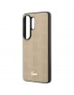 Lacoste Samsung S26 Ultra Hülle Case Monogram Gold Logo MagSafe Beige