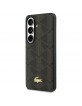 Lacoste Samsung S26 Hülle Case Monogram The Blend MagSafe Schwarz