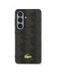 Lacoste Samsung S26+ Plus Hülle Case Monogram The Blend MagSafe Schwarz