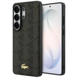 Lacoste Samsung S26 Ultra Hülle Case Monogram The Blend MagSafe Schwarz