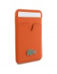 Lacoste Petit Pique Wallet Magsafe Card Holder Orange