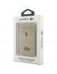 Lacoste Petit Pique Wallet Magsafe Card Holder Taupe