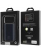 Audi iPhone 17 Pro Case A6 Faux Leather MagSafe Black