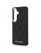 Karl Lagerfeld Samsung S26 Hülle Case Embossed Ring Initials MagSafe Schwarz