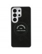 Karl Lagerfeld Samsung S26 Ultra Hülle Case Embossed RSG Logo MagSafe Schwarz