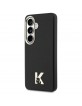 Karl Lagerfeld Samsung S26 Hülle Case K Metal Logo MagSafe Schwarz