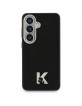 Karl Lagerfeld Samsung S26 Hülle Case K Metal Logo MagSafe Schwarz