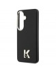 Karl Lagerfeld Samsung S26 Hülle Case K Metal Logo MagSafe Schwarz