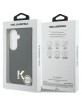 Karl Lagerfeld Samsung S26 Hülle Case K Metal Logo MagSafe Schwarz