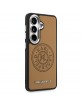 Karl Lagerfeld Samsung S26 Hülle Case Perforated KL MagSafe Braun