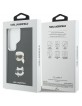 Karl Lagerfeld Samsung S26 Ultra Hülle Case Saffiano Double Heads Metal Schwarz