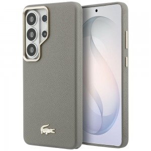 Lacoste Samsung S26 Ultra Hülle Case Champs Elysees MagSafe Taupe