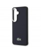 Lacoste Samsung S26 Hülle Case Full Wrap Petit Pique MagSafe Blau