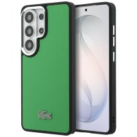 Lacoste Samsung S26 Ultra Hülle Case Full Wrap Petit Pique MagSafe Grün