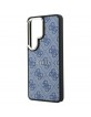Guess Samsung S26 Ultra Hülle Case 4G Embossed Ring MagSafe Blau