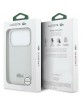 Lacoste iPhone 17 Pro Case Petit Pique Lacquer MagSafe Gray