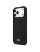 Lacoste iPhone 17 Pro Max Hülle Case Petit Pique Lacquer MagSafe Schwarz