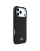 Lacoste iPhone 17 Pro Max Hülle Case Petit Pique Lacquer MagSafe Schwarz