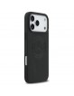Mercedes iPhone 17 Pro Max MagSafe Hülle Echtleder Case Vintage Logo Schwarz