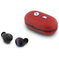 BMW Kopfhörer Bluetooth TWS ENC M Metalllogo Rot
