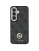 Guess Samsung S26 Crossbody Case with 4G MagSafe Rhinestone Black