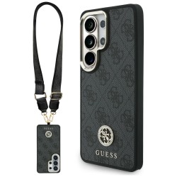 Guess Samsung S26 Ultra Crossbody Case with 4G MagSafe Rhinestone Black