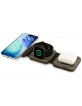 Guess MagSafe 3-in-1 iPhone Watch AirPods Wireless Charger 4G Brown