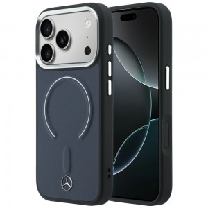Mercedes iPhone 17 Pro Case MagSafe 3D Blue