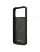Mercedes iPhone 17 Pro Max Hülle Case Echtleder MagSafe Laurel Leave Grau