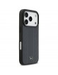 Mercedes iPhone 17 Pro Hülle Case Echtleder MagSafe Leaves Stripes Blau