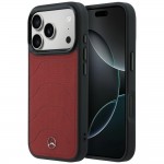 Mercedes iPhone 17 Pro Max Hülle Case MagSafe Mesh + Bow Rot