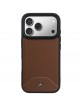Mercedes iPhone 17 Pro Hülle Case Wood MagSafe Braun