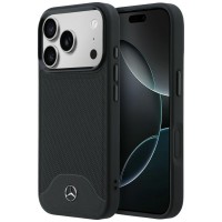 Mercedes iPhone 17 Pro Max Hülle Case Wood MagSafe Schwarz