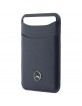 Mercedes MagSafe Magnetic Card Wallet Leather Blau