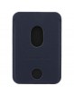 Mercedes MagSafe Magnetic Card Wallet Leather Blau