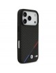 BMW iPhone 17 Pro / 18 Pro Hülle Case MagSafe M Carbon Tricolor Schwarz