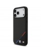 BMW iPhone 17 / 18 Pro Max Hülle Case MagSafe M Carbon Tricolor Schwarz