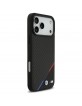 BMW iPhone 17 / 18 Pro Max Hülle Case MagSafe M Carbon Tricolor Schwarz