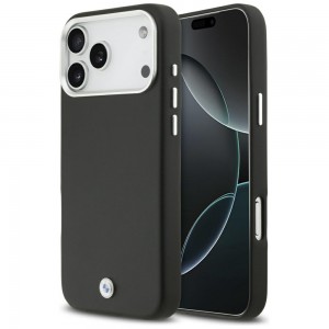 BMW iPhone 17 / 18 Pro Max Hülle Case MagSafe Signature Metal Frame Schwarz