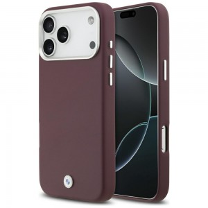 BMW iPhone 17 / 18 Pro Max Hülle Case MagSafe Signature Metal Frame Rot