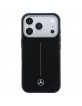 Mercedes iPhone 18 Pro / 17 Pro Hülle Case MagSafe Semi Wrap Line Schwarz