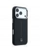 Mercedes iPhone 18 Pro / 17 Pro Hülle Case MagSafe Semi Wrap Line Schwarz