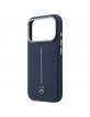 Mercedes iPhone 18 Pro / 17 Pro Hülle Case Semi Wrap Iconic Line MagSafe Navy