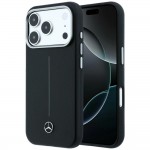 Mercedes iPhone 17 / 18 Pro Max Hülle Case MagSafe Semi Wrap Line Schwarz