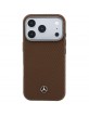 Mercedes iPhone 18 Pro / 17 Pro Hülle Case Semi Wrap MagSafe Braun