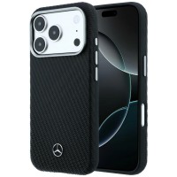 Mercedes iPhone 18 Pro / 17 Pro Hülle Case Semi Wrap MagSafe Schwarz