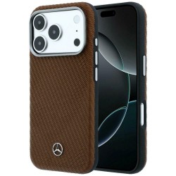 Mercedes iPhone 17 / 18 Pro Max Hülle Case Semi Wrap MagSafe Braun