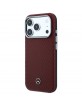 Mercedes iPhone 17 / 18 Pro Max Hülle Case Semi Wrap MagSafe Burgundy