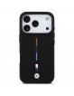 BMW iPhone 17 Pro / 18 Pro Hülle Case MagSafe M Silicon Tricolor Schwarz